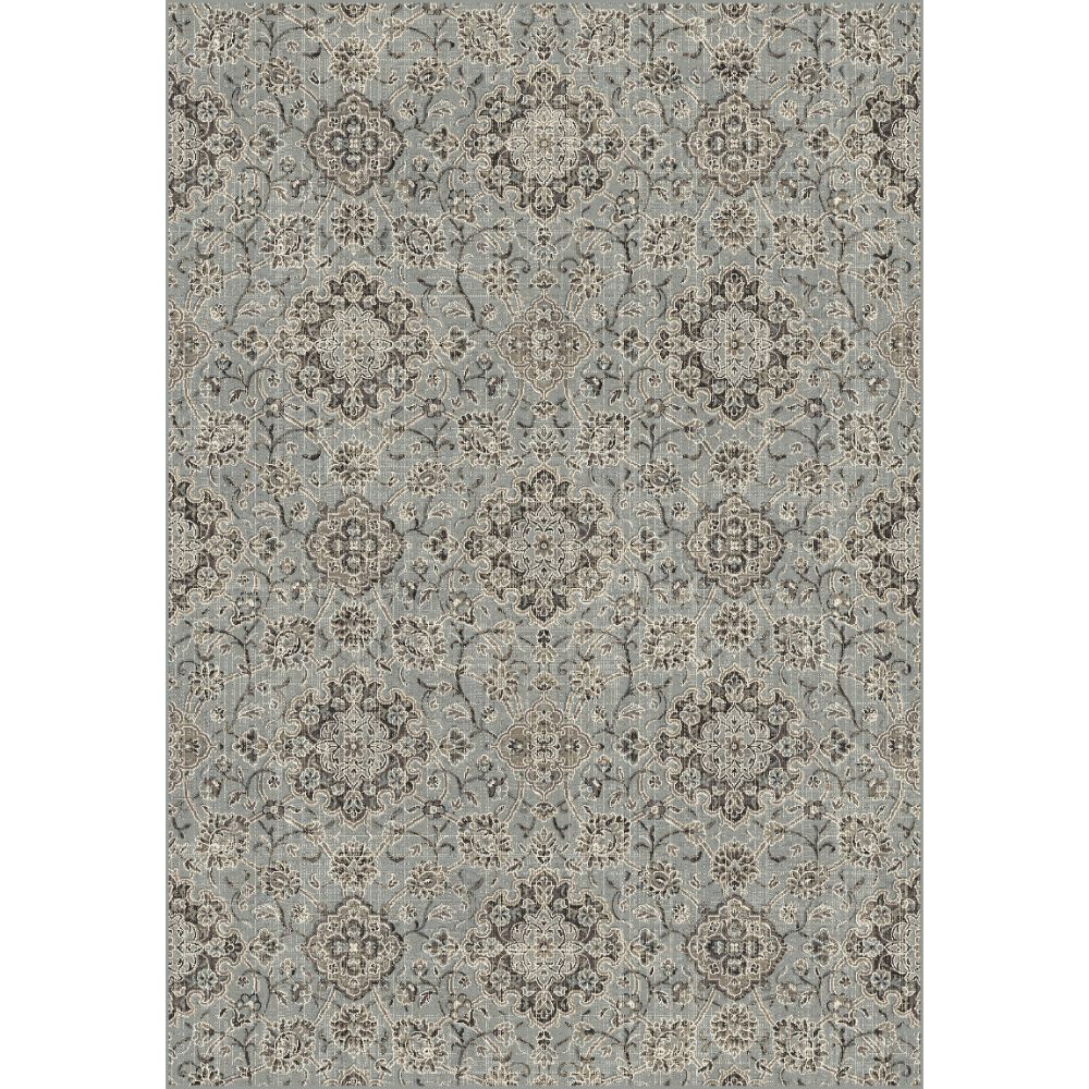 Dynamic Rugs  89665-5929 Regal 2 Ft. X 3 Ft. 5 In. Rectangle Rug in Silver/Blue